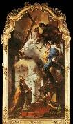 TIEPOLO, Giovanni Domenico, Pope St Clement Adoring the Trinity